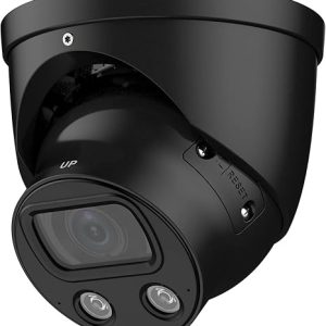 4K Full-Color 8MP PoE Turret IP Camera – Outdoor Security Surveillance with Night Vision