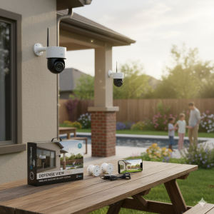Wireless Outdoor Security Cameras – Weatherproof IP Surveillance System
