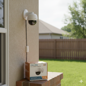 HD 1080P 4-in-1 Analog Dome Camera – TVI/AHD/CVI/CVBS Outdoor Security Surveillance