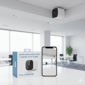 2.1mm Mini CCTV Camera – Super Wide-Angle Lens for Full Coverage