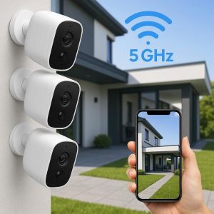 5GHz Wireless Home Security Cameras – High-Speed Streaming for Smart Homes